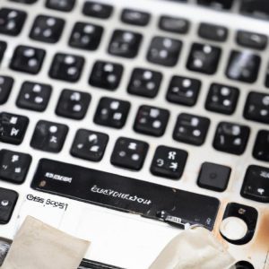Jak wyczyścić klawiaturę w laptopie?