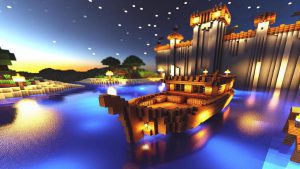 Jak zrobić łódkę w Minecraft?