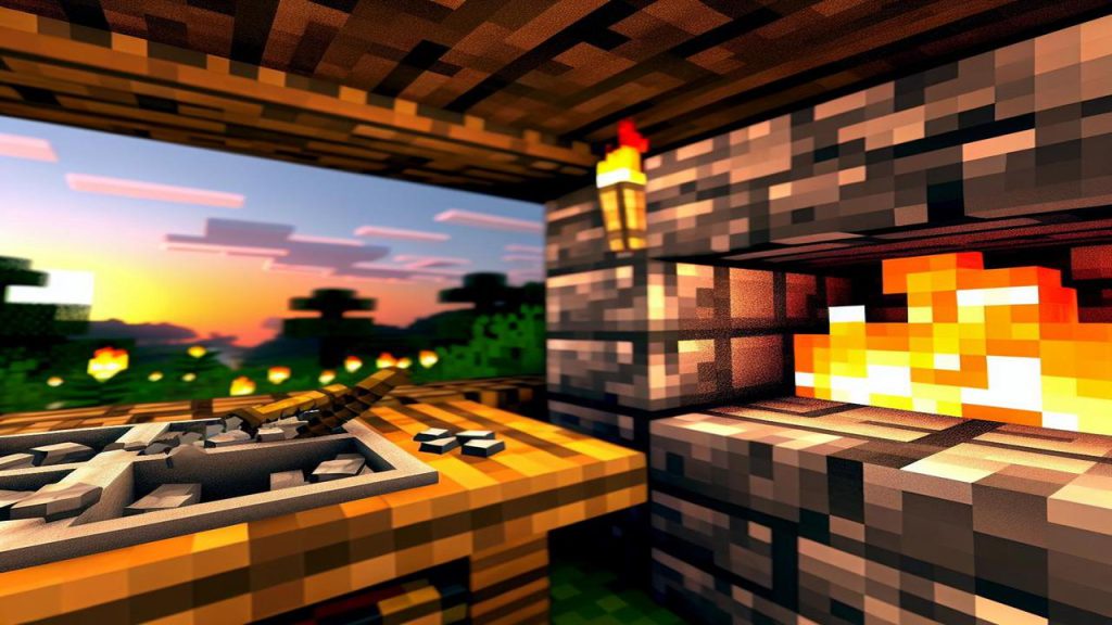 Jak zrobić piec hutniczy w Minecraft?